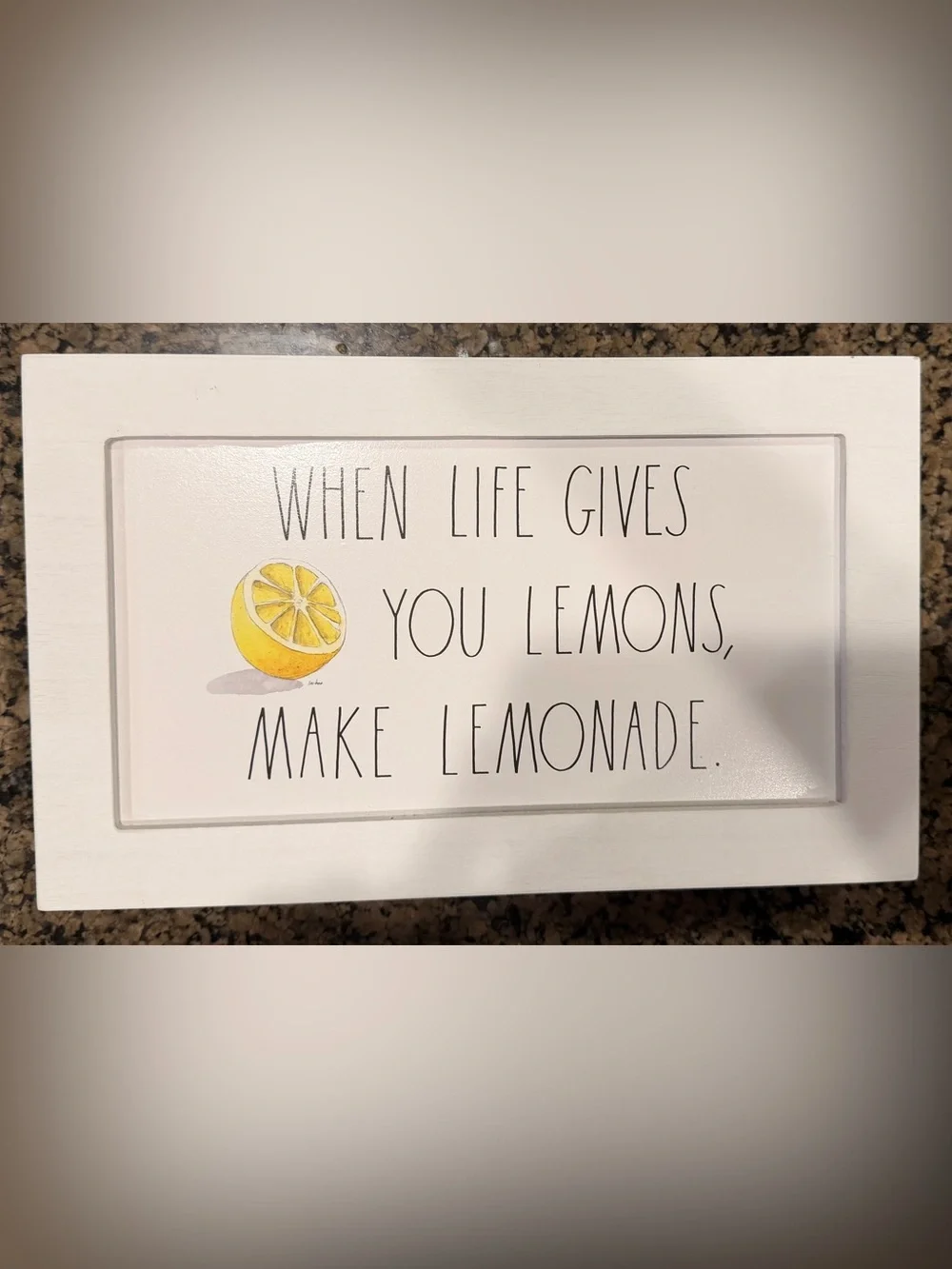 Rae Dunn - When Life Gives You Lemons Wall Sign
